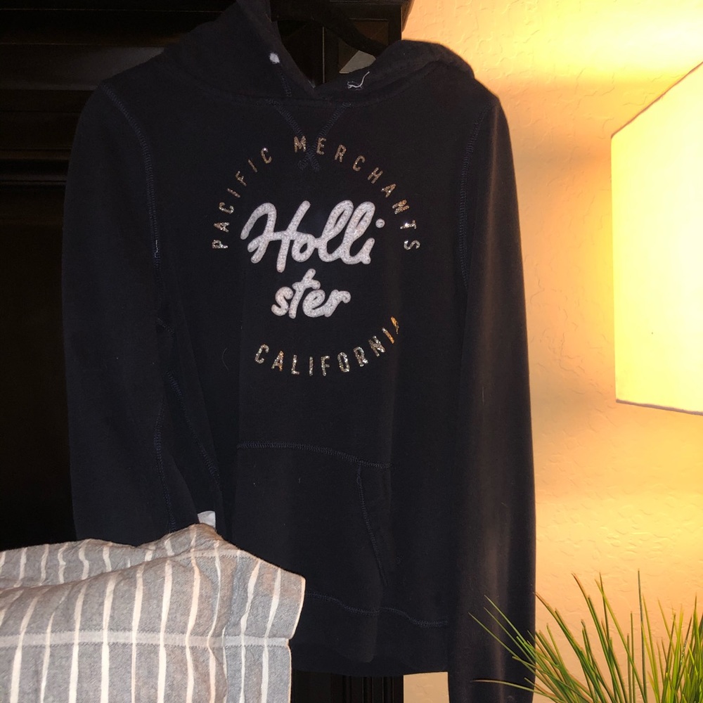 Hollister Navy Blue Hoodie